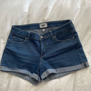Paige “Jimmy Jimmy” short in blue wash - size 28